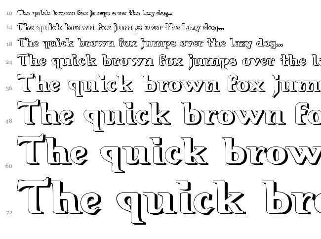 Hellraiser 3 font waterfall